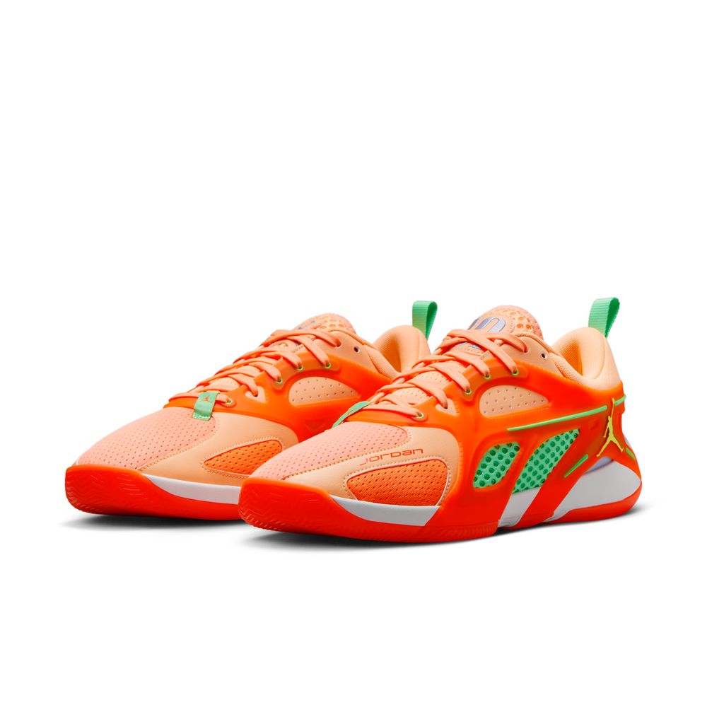 Jordan Heir Basketball Shoes 'Orange/Green/Crimson'