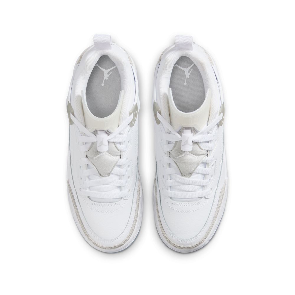 Jordan Spizike Low Big Kids' Shoes (GS) 'White/Grey/Silver'