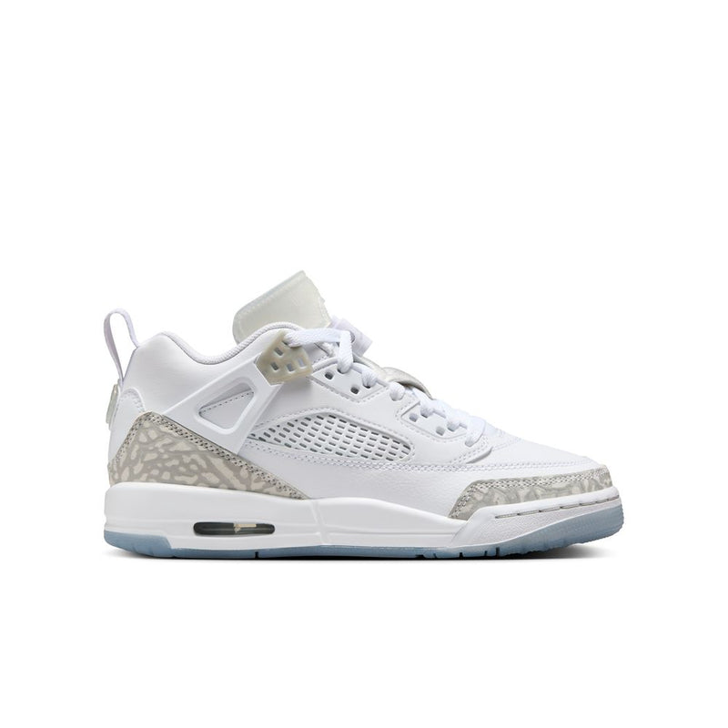 Jordan Spizike Low Big Kids' Shoes (GS) 'White/Grey/Silver'