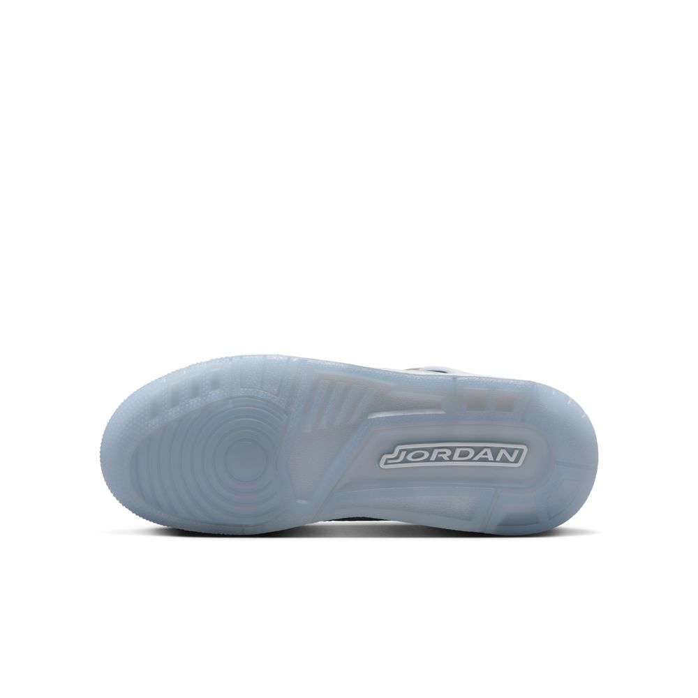 Jordan Spizike Low Big Kids' Shoes (GS) 'White/Grey/Silver'