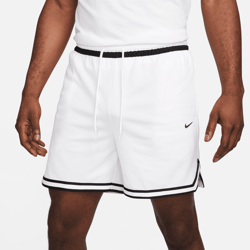 Nike Dri-FIT DNA Men's 6" Basketball Shorts 'White/Black'