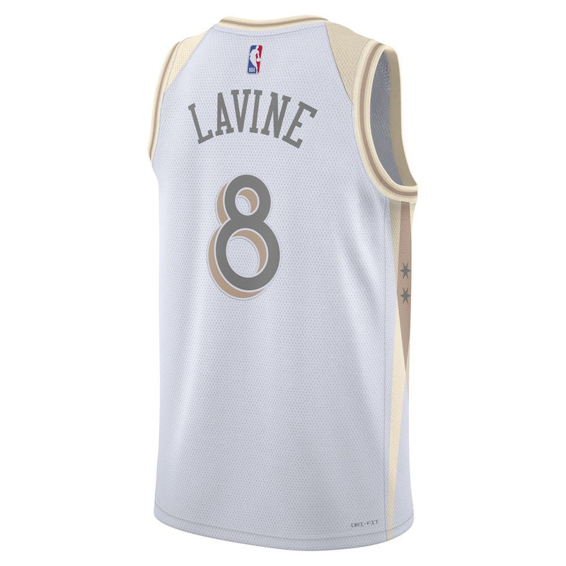 Zach LaVine Chicago Bulls 2024/25 City Edition Men's Nike Dri-FIT NBA Swingman Jersey 'White'