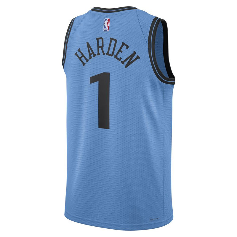 James Harden LA Clippers 2024/25 City Edition Men's Nike Dri-FIT NBA Swingman Jersey 'Coast'