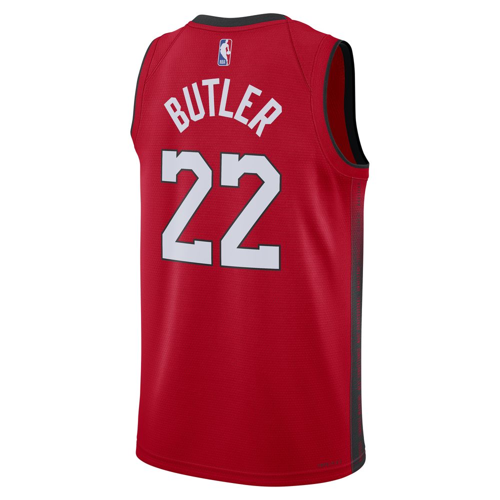 Jimmy Butler Miami Heat 2024/25 City Edition Men's Nike Dri-FIT NBA Swingman Jersey 'Red'