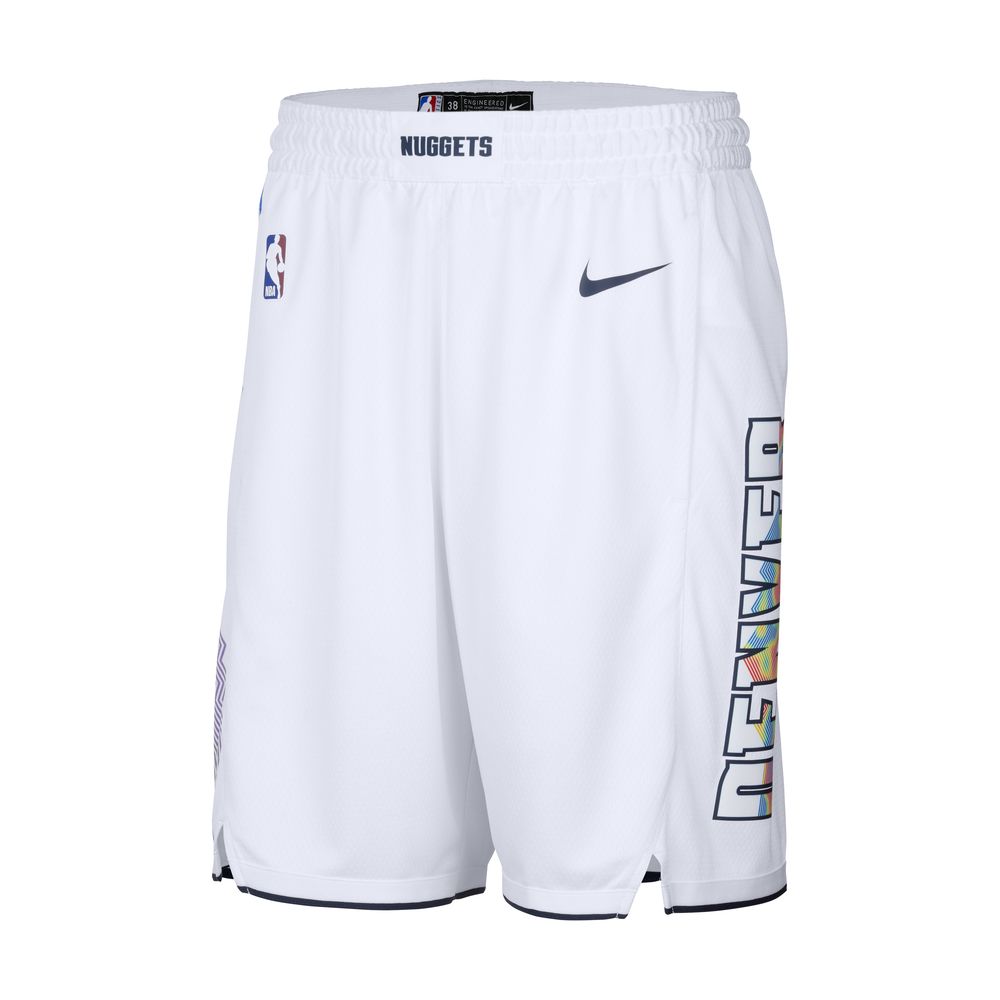 Denver Nuggets City Edition Swingman Men's Short 'White'