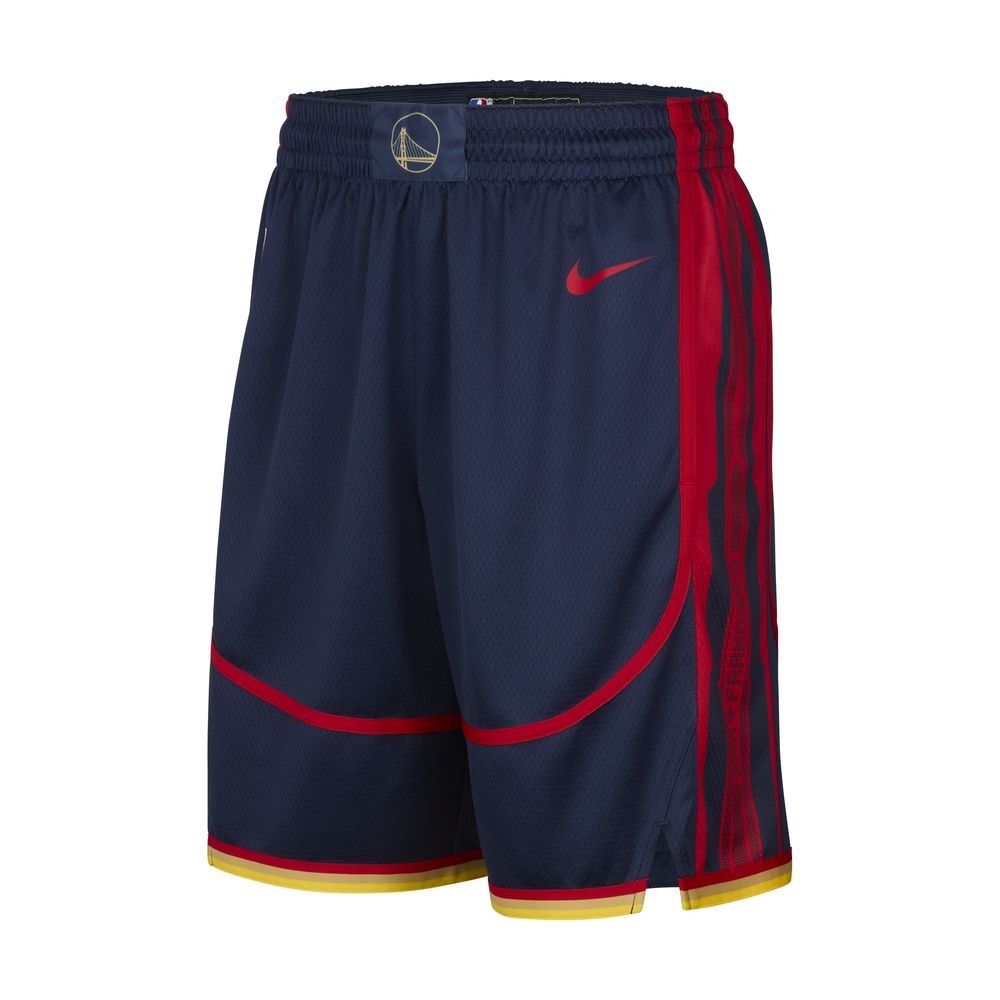 Golden State Warriors 2024/25 City Edition Men's Nike Dri-FIT NBA Swingman Shorts 'Navy'