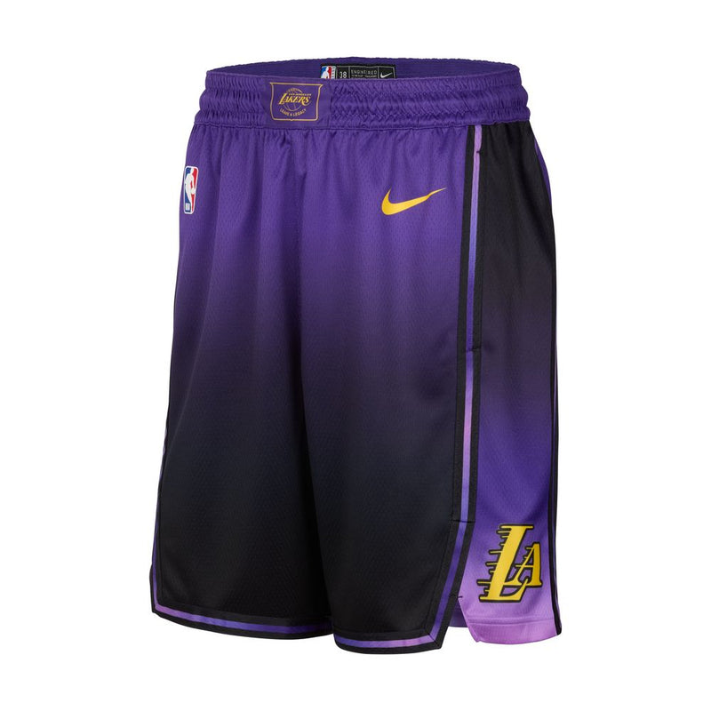 Los Angeles Lakers 2024/25 City Edition Men's Nike Dri-FIT NBA Swingman Shorts 'Purple