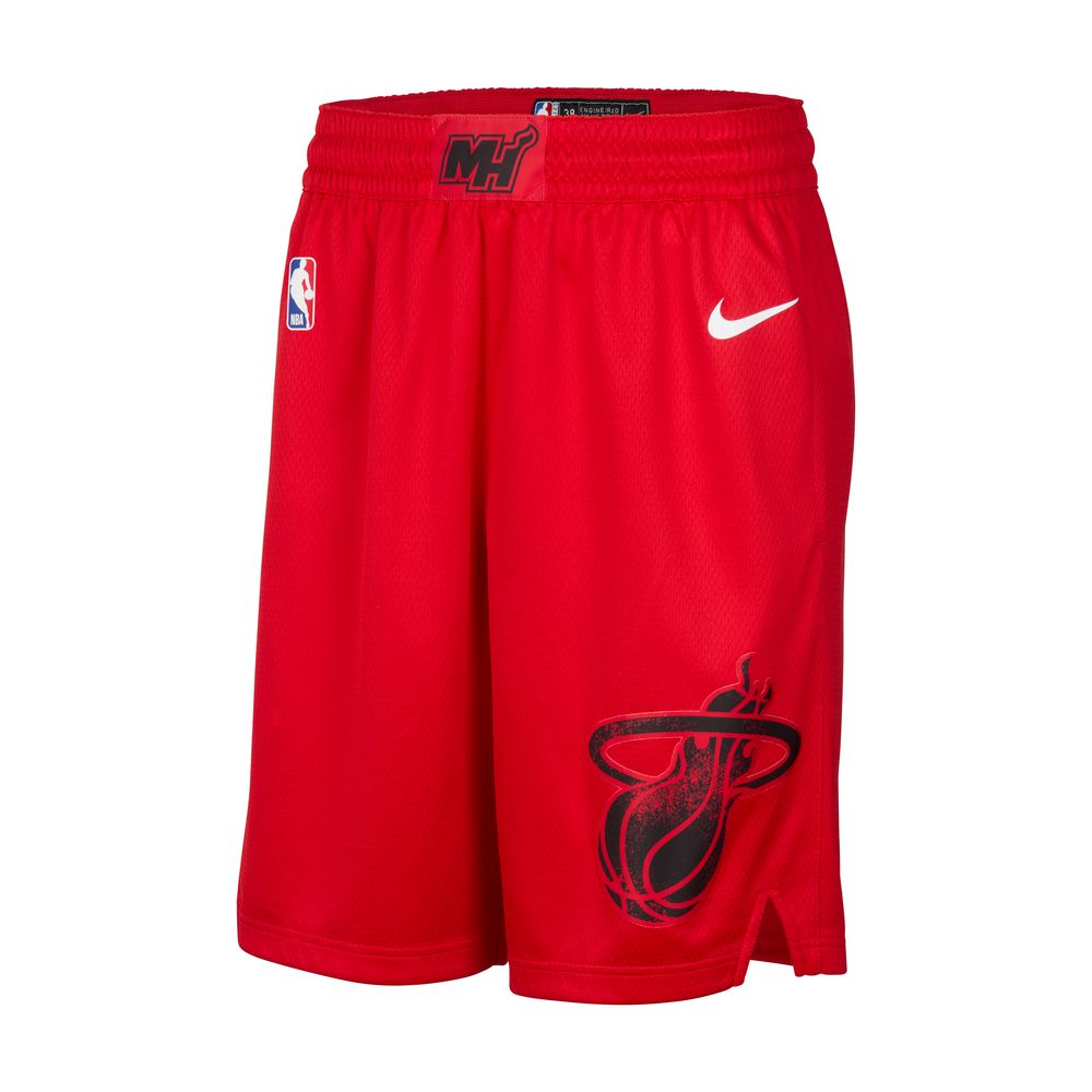 Miami Heat 2024/25 City Edition Men's Nike Dri-FIT NBA Swingman Shorts 'Red'