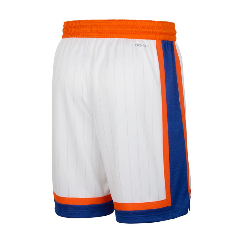 New York Knicks 2024/25 City Edition Men's Nike Dri-FIT NBA Swingman Shorts 'White/Orange'