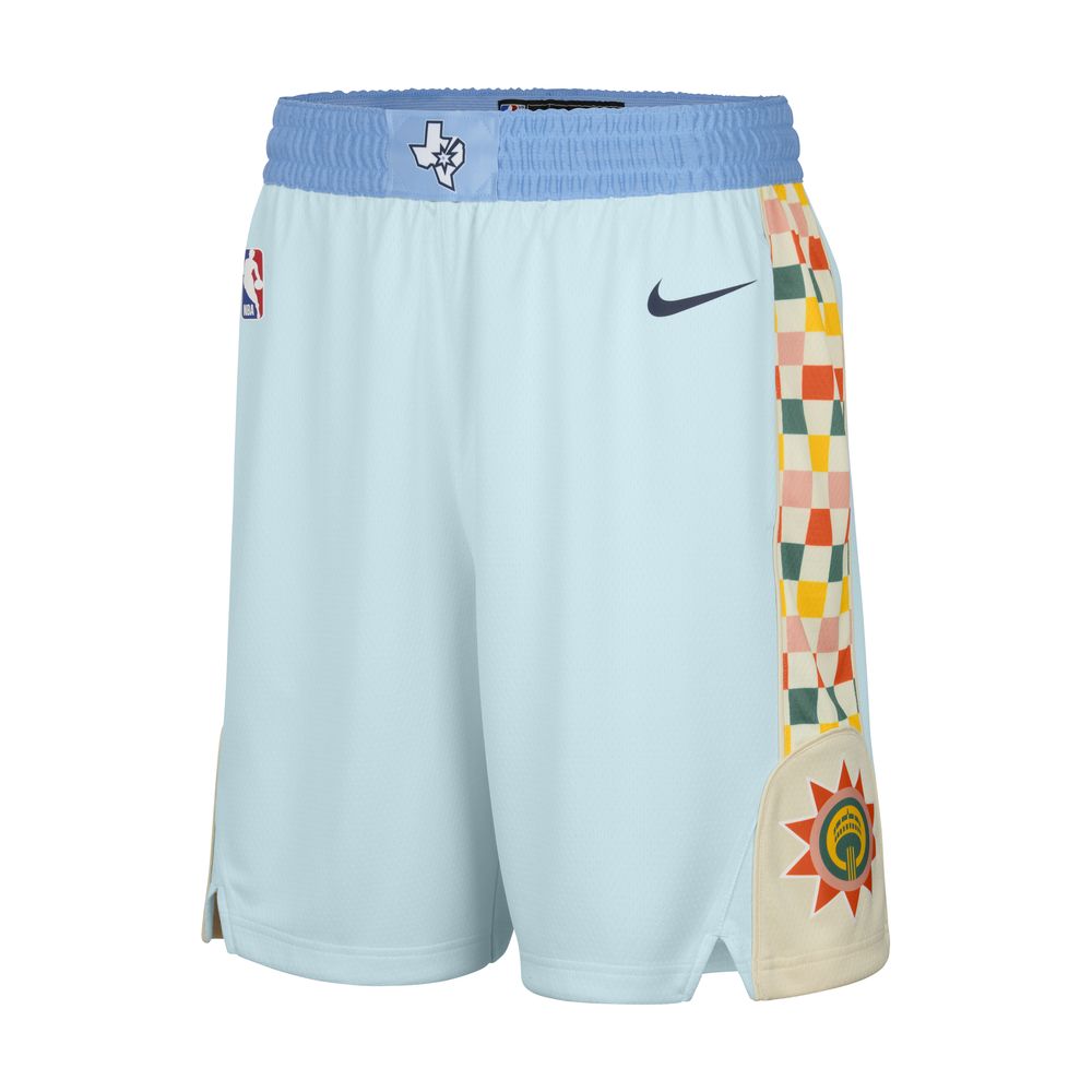 San Antonio Spurs City Edition Swingman Men's Short 'Glacier Blue'