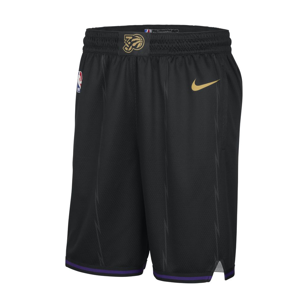 Toronto Raptors City Edition Swingman Men's Short 'Black/Gold'