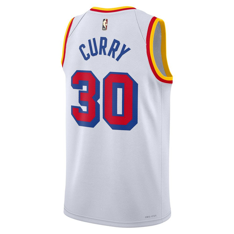 Stephen Curry Golden State Warriors 2024/25 Hardwood Classics Men's Nike Dri-FIT NBA Swingman Jersey 'White'