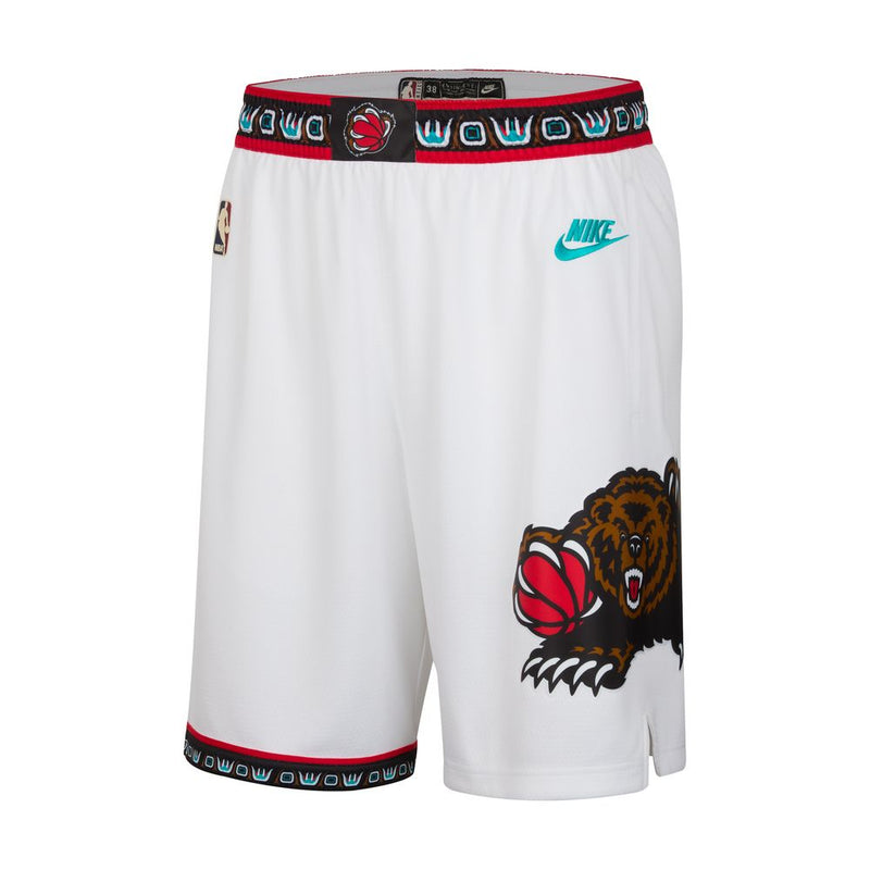 Memphis Grizzlies 2024/25 Hardwood Classics Men's Nike Dri-FIT NBA Swingman Shorts 'White'