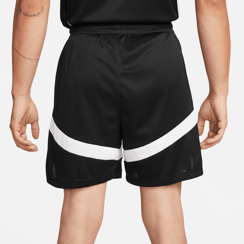 Nike Icon Men's Dri-FIT 6" Basketball Shorts 'Black/White'