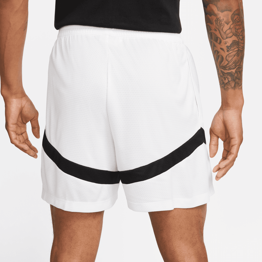 Nike Icon Men's Dri-FIT 6" Basketball Shorts 'White/Black'