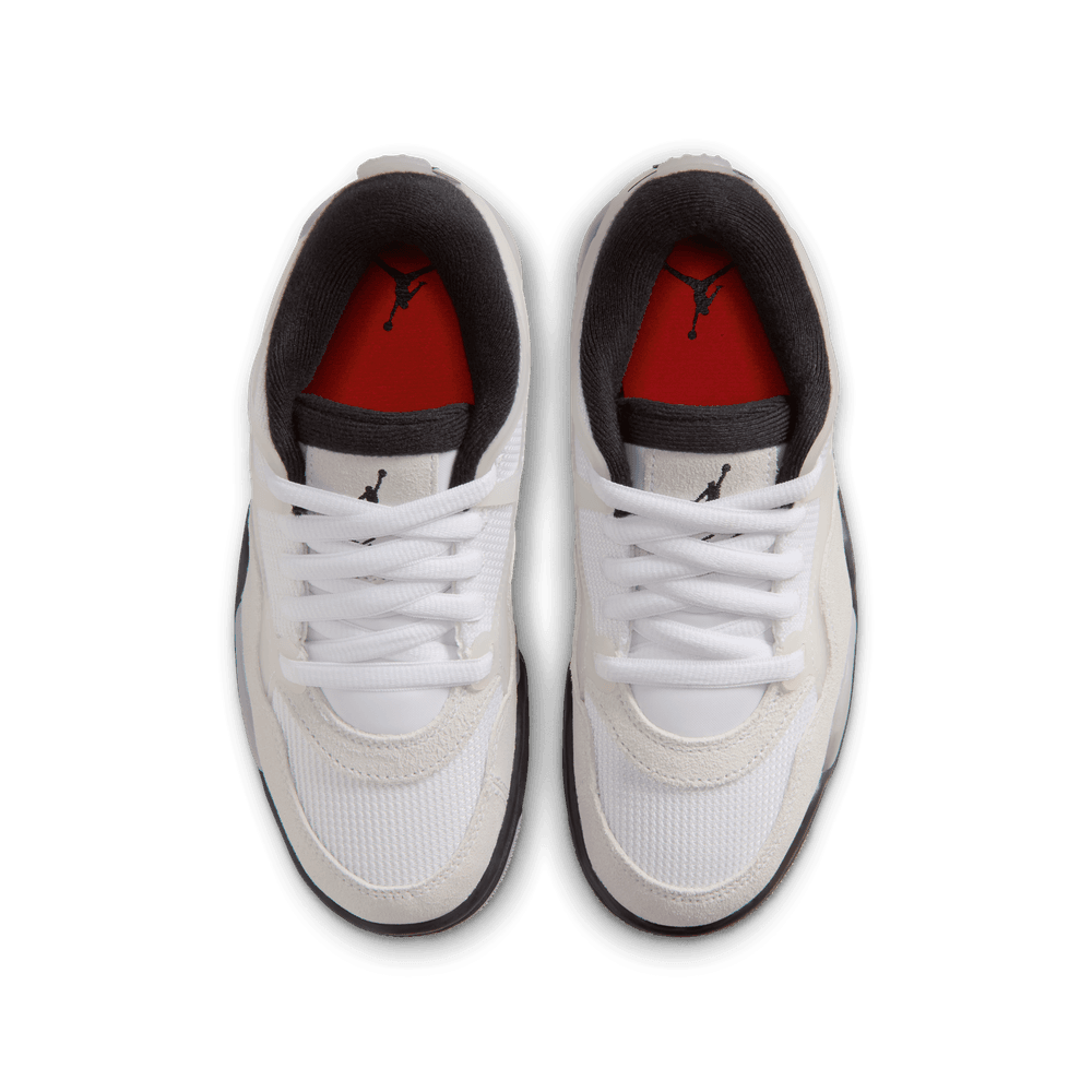 Air Jordan 4 RM Big Kids' Shoes (GS) 'White/Black/Infrared'