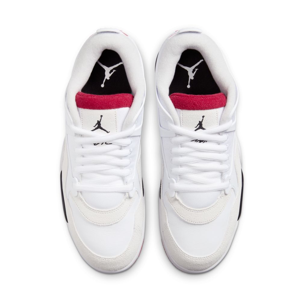 Air Jordan 4 RM Men's Shoes 'White/red/Black/Grey'