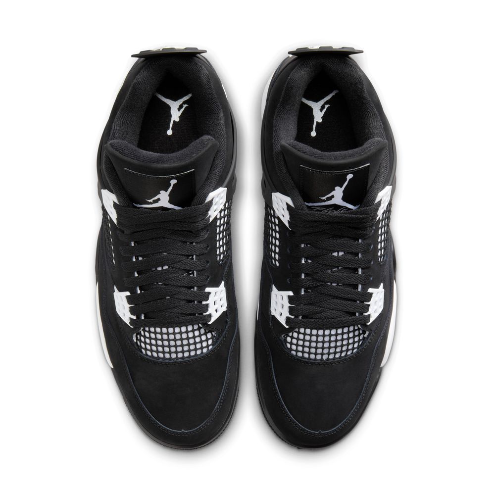 Air Jordan 4 Retro "White Thunder" Men's Shoes 'Black/White/Black'