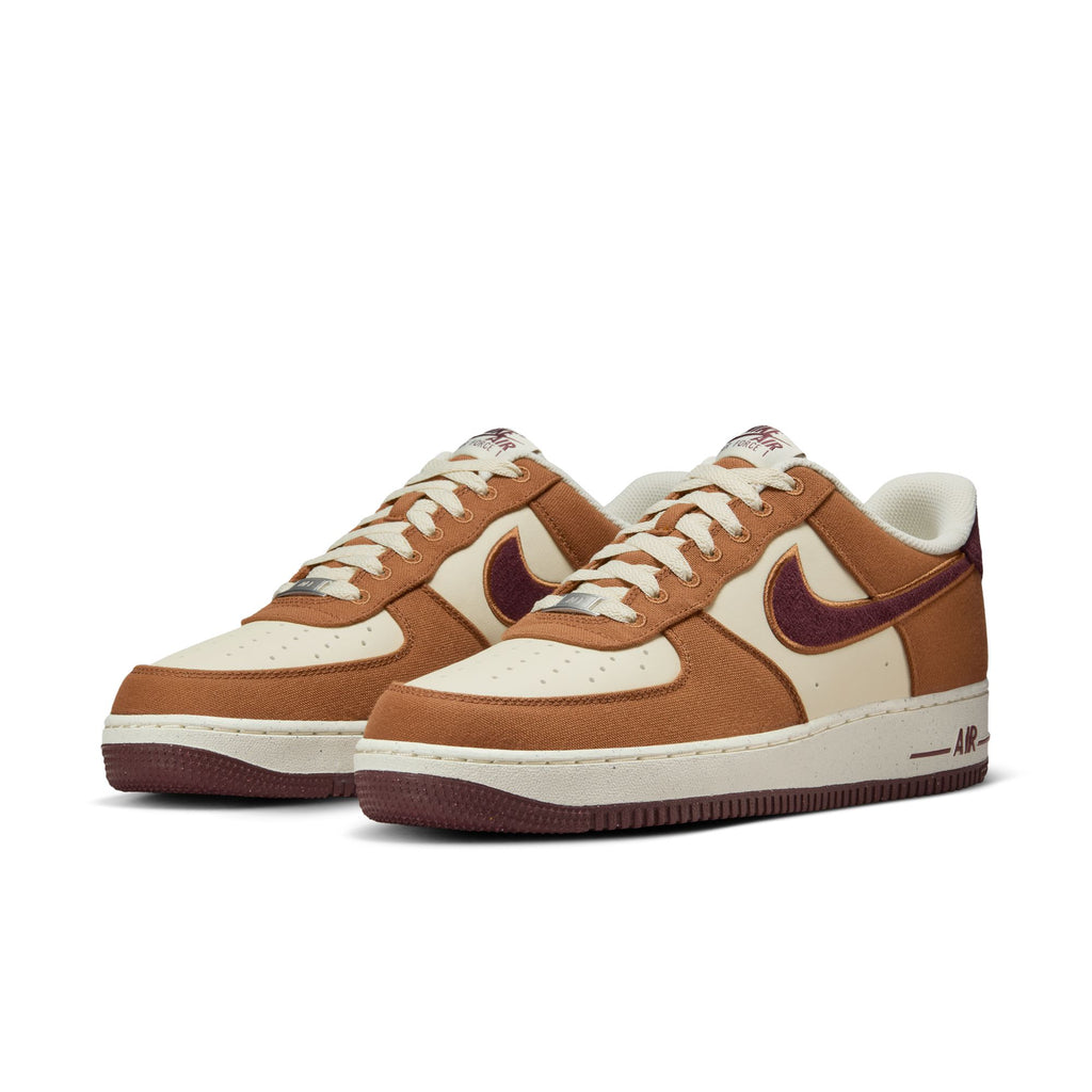 Nike Air Force 1 '07 LV8 Men's Shoes 'British Tan/Burgundy'