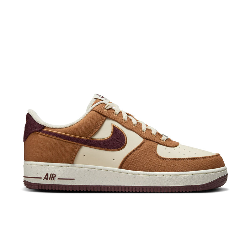 Nike Air Force 1 '07 LV8 Men's Shoes 'British Tan/Burgundy'