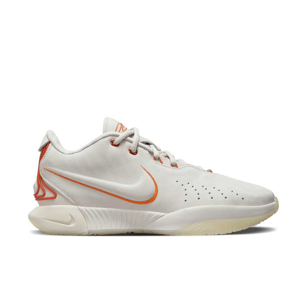 LeBron James LeBron XXI "Akoya" Basketball Shoes 'Light Bone/Orange'