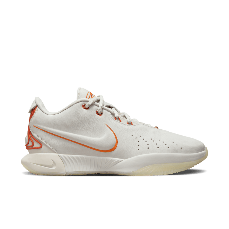 LeBron James LeBron XXI "Akoya" Basketball Shoes 'Light Bone/Orange'