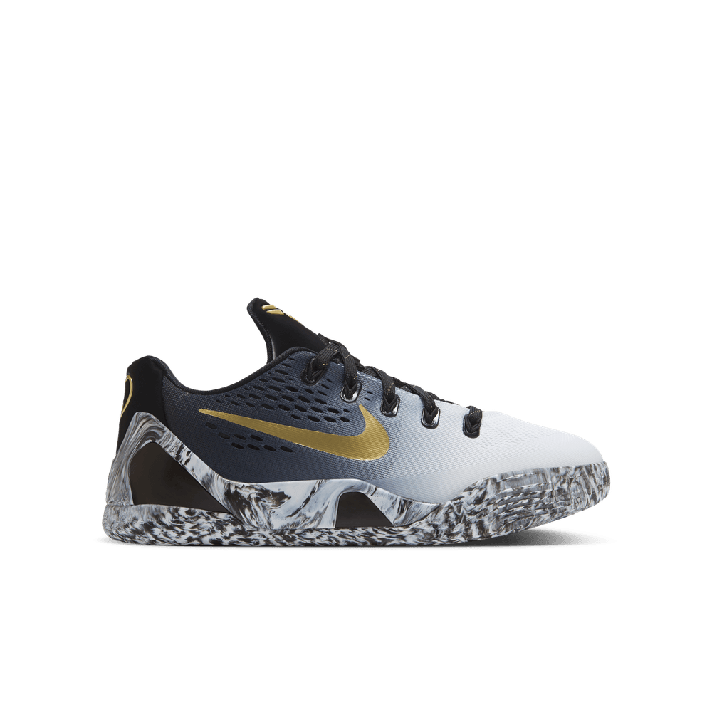 Kobe Bryant Kobe IX Big Kids' Basketball Shoes (GS) 'Black/Gold/White'
