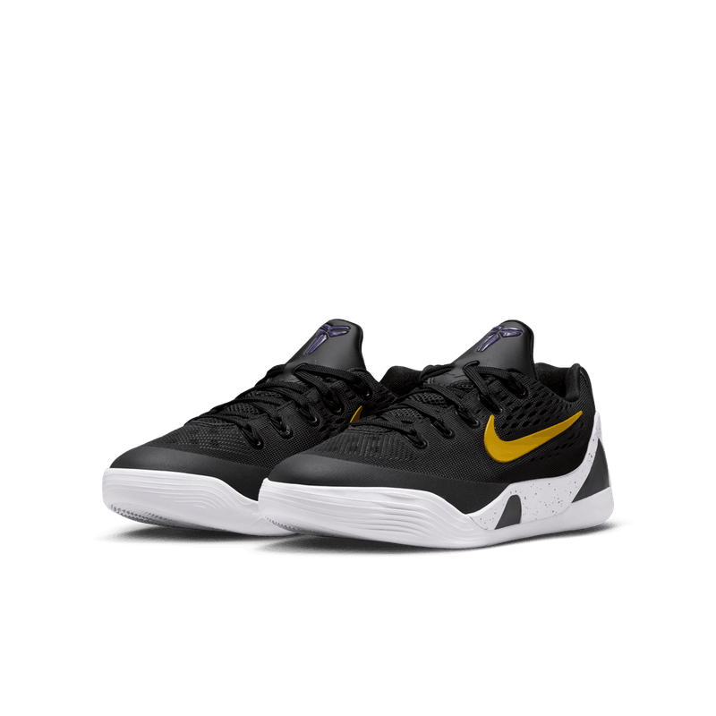 Kobe Bryant Kobe IX Big Kids' Basketball Shoes (GS) 'Black/Gold/White'