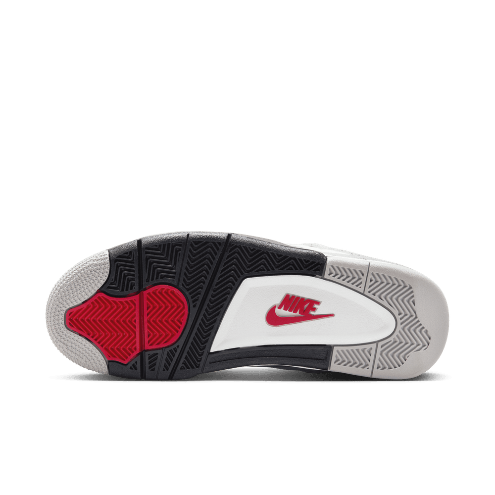 Air Jordan 4 Retro Men's Shoes "White Cement" 'Summit White/Red/Cement'