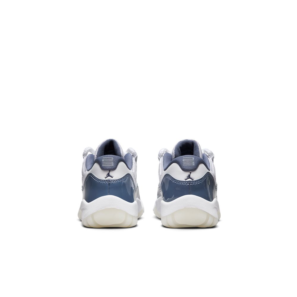 Jordan 11 Retro Low "Diffused Blue" Little Kids' Shoes (PS) 'White/Navy Blue'