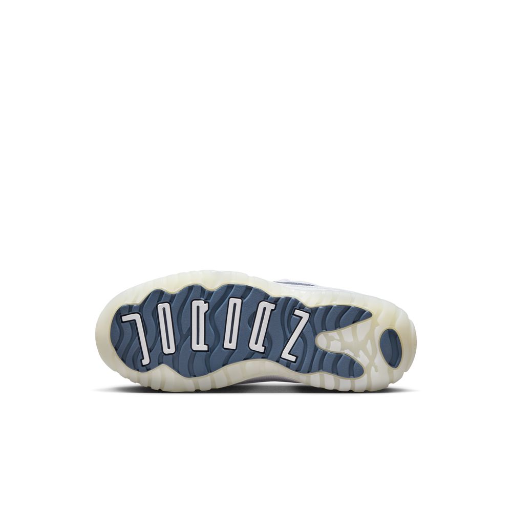 Jordan 11 Retro Low "Diffused Blue" Little Kids' Shoes (PS) 'White/Navy Blue'