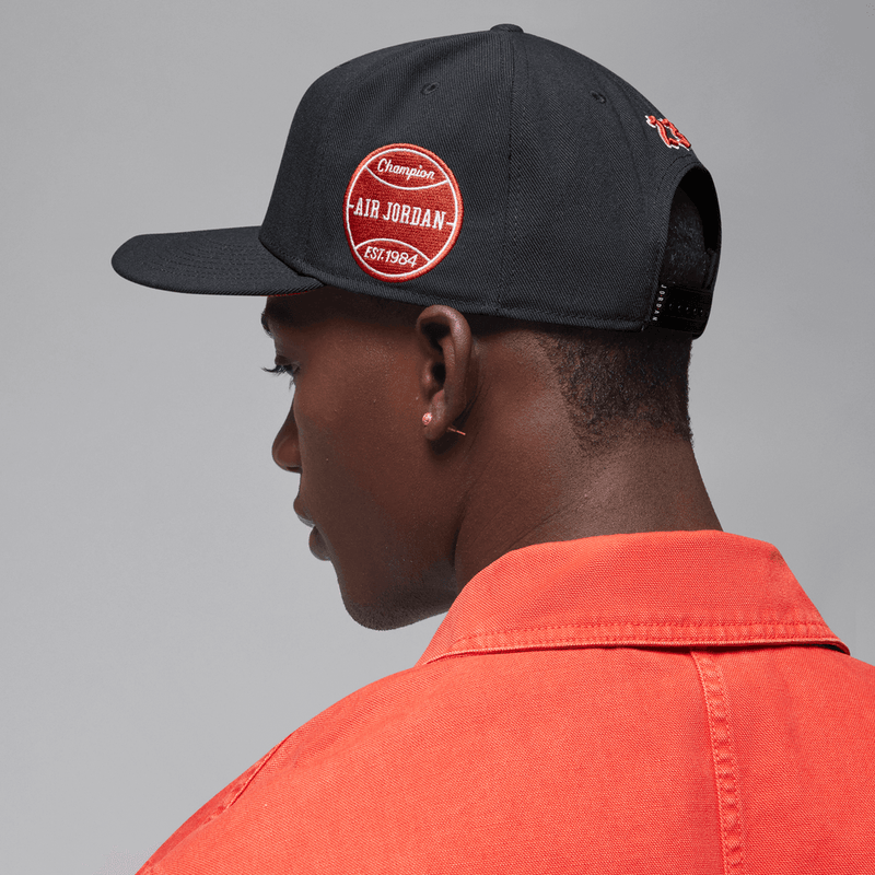 Jordan Flight MVP Pro Adjustable Cap 'Black/Red/White'