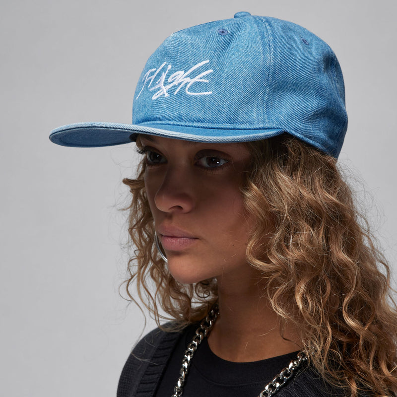 Jordan Pro Unstructured 5-Panel Hat 'Blue Grey/White'