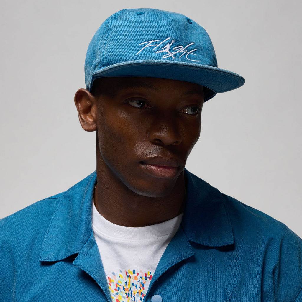 Jordan Flight Pro Unstructured 5-Panel Cap 'Industrial Blue/White'