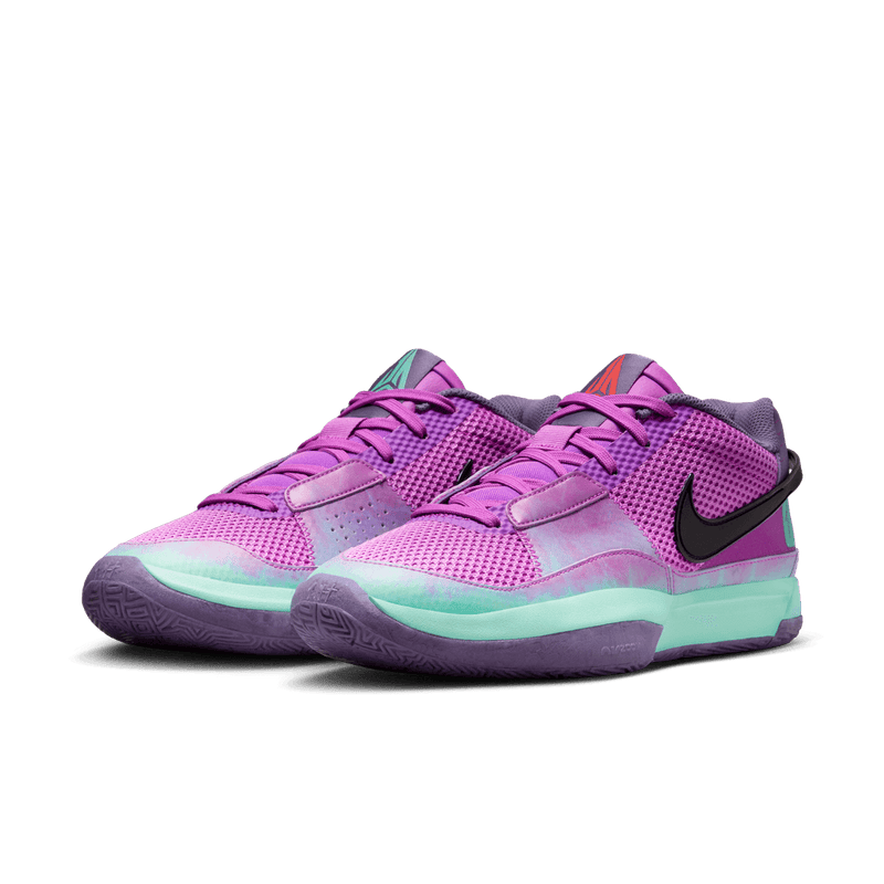 Ja Morant Ja 1 "Christmas" Basketball Shoes 'Fuchsia/Black/Emerald'