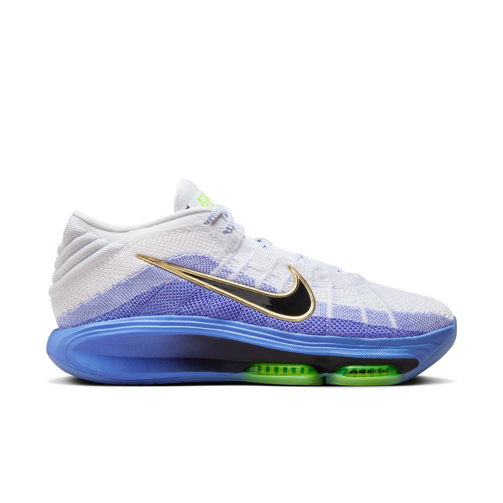 Nike G.T. Hustle 3 Basketball Shoes 'White/Black/Royal/Volt'