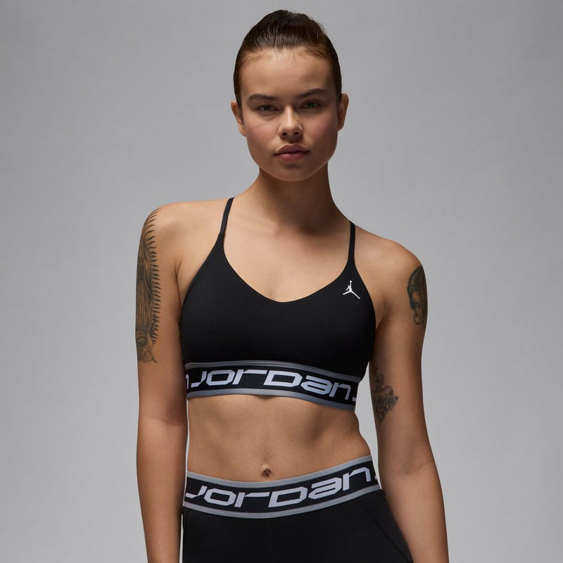 Jordan Sport Indy Women's Light Support Sports Bra 'Black/Stealth/White'