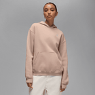 Jordan Brooklyn Fleece Women's Pullover Hoodie 'Fossil Stone'