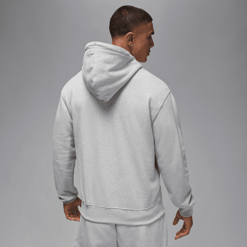 Jordan Flight Fleece Men's Pullover Hoodie 'Grey Heather'