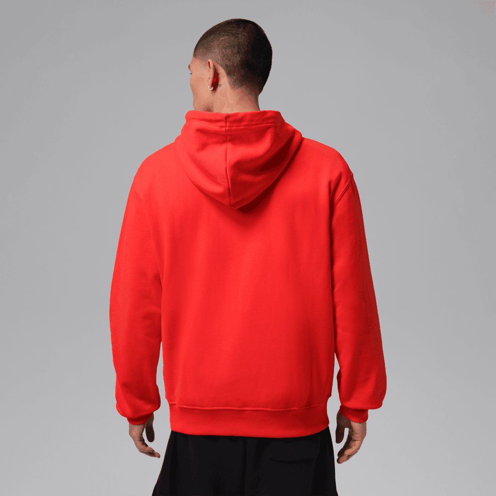Jordan Flight Fleece Men's Pullover Hoodie 'Chile Red'