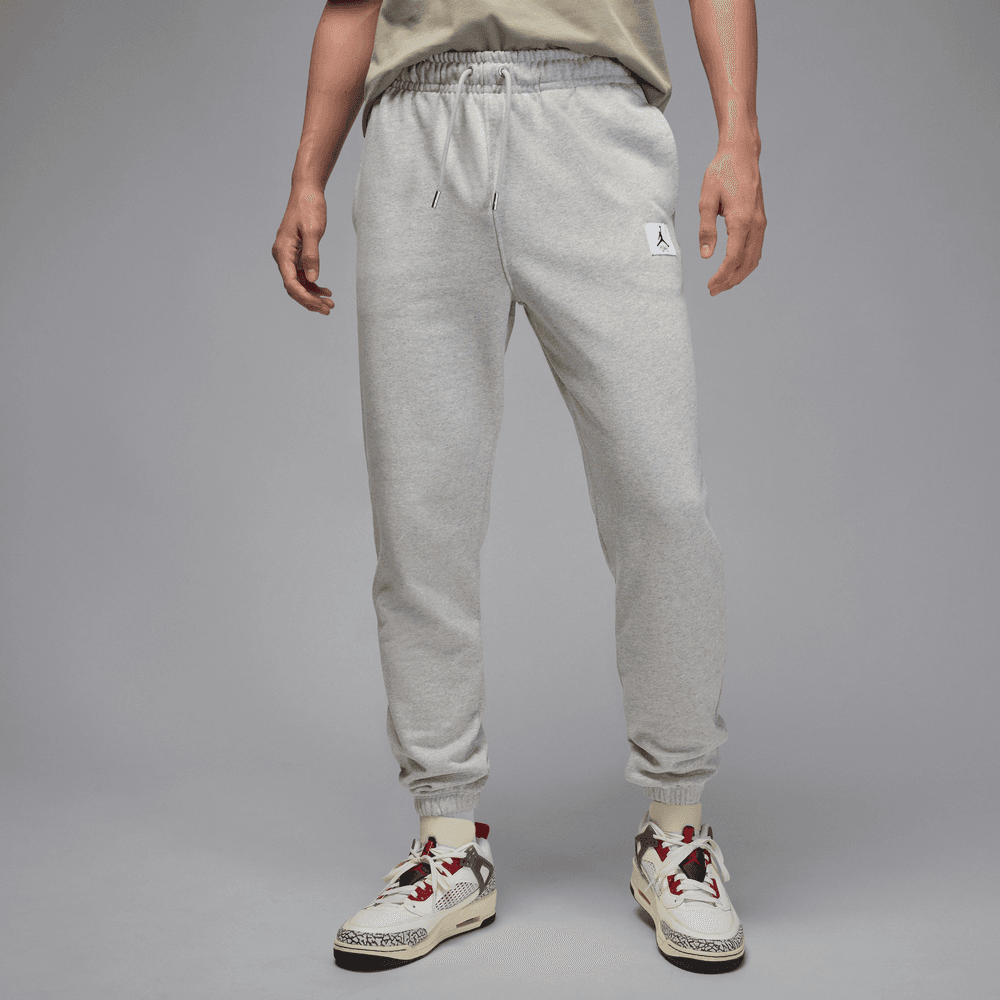 Jordan Flight Fleece Men's Pants 'Grey Heather/Black'