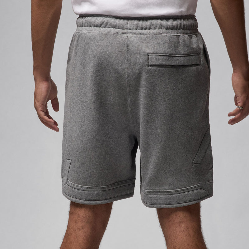 Jordan Flight Men's Fleece Diamond Shorts 'Carbon Heather'