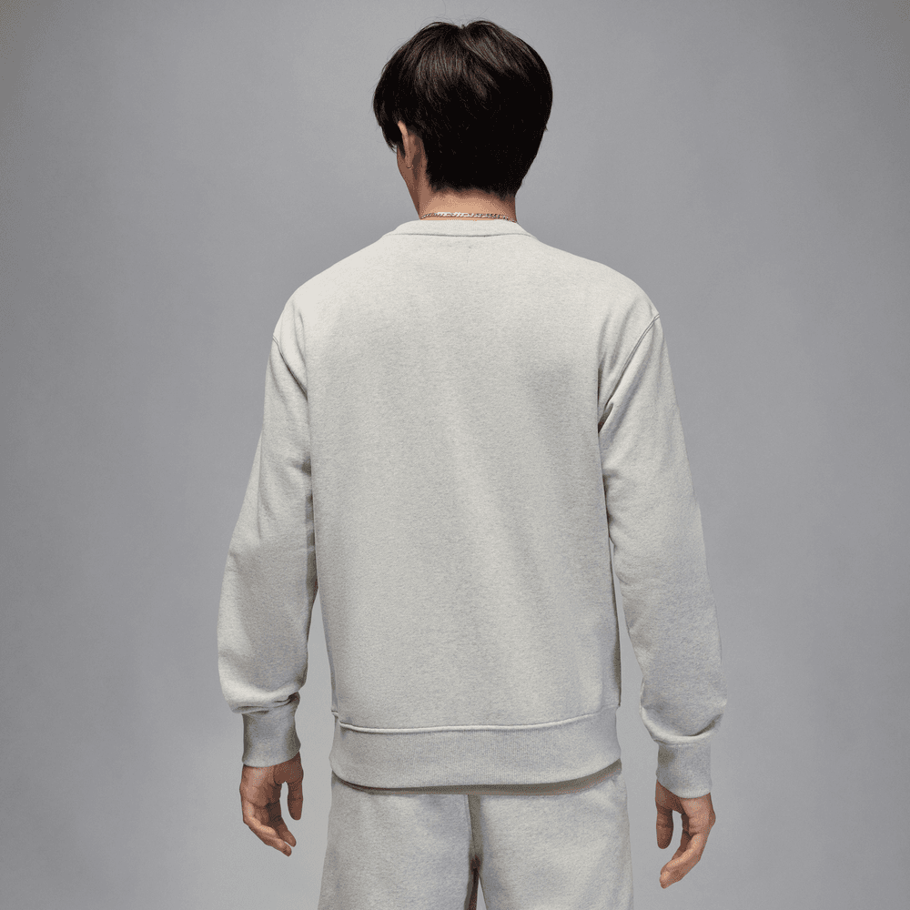 Jordan Flight Fleece Men's Crew-Neck Sweatshirt 'Grey Heather'