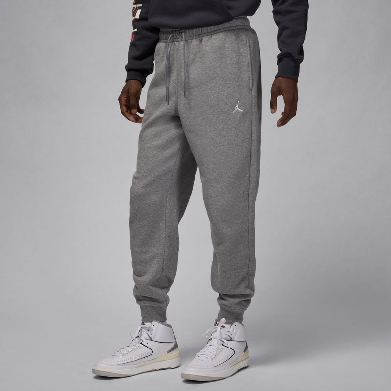 Jordan Brooklyn Fleece Men's Pants 'Carbon Heather/White'