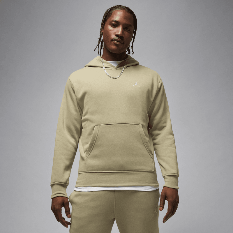 Jordan Brooklyn Fleece Men's Pullover Hoodie 'Medium Khaki'
