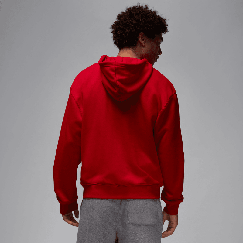 Jordan Brooklyn Fleece Men's Full-zip Hoodie 'Red'