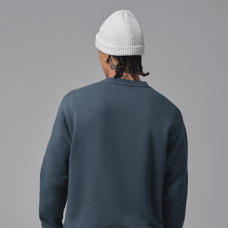 Jordan Brooklyn Fleece Men's Crew-Neck Sweatshirt 'Blue Squadron'