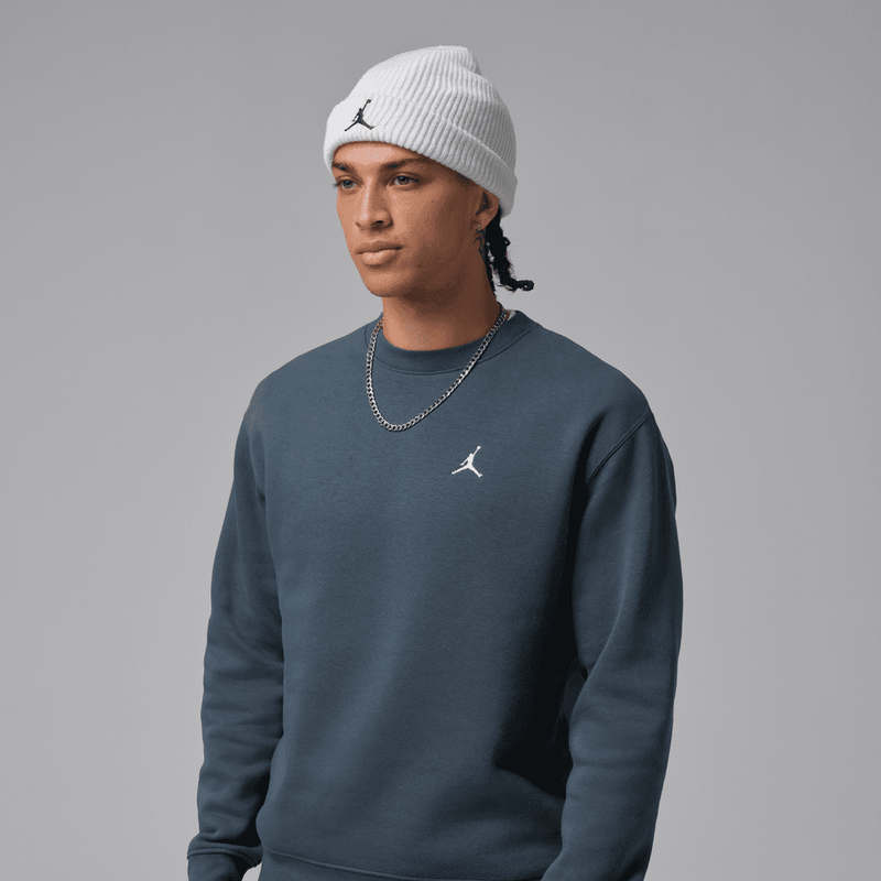 Jordan Brooklyn Fleece Men's Crew-Neck Sweatshirt 'Blue Squadron'
