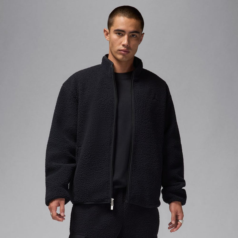 Jordan Flight Men's High-Pile Fleece Jacket 'Black'