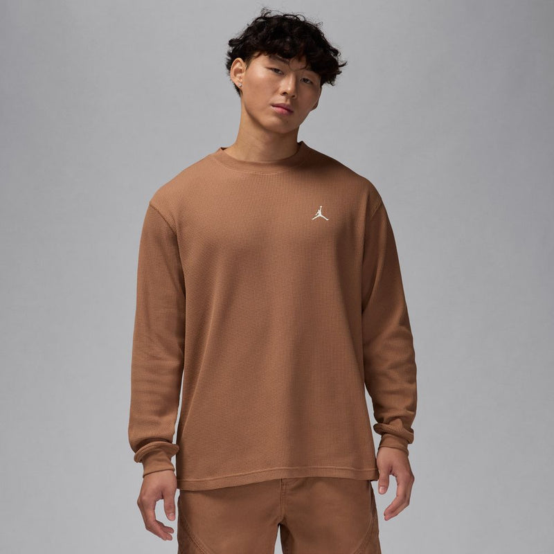 Jordan Essentials Men's Long-Sleeve Top 'Brown/Sail'